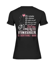 My Concrete Finisher Is Everything I Want Premium Fit Ladies Tee thumbnail