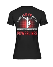 INSANELY IN LOVE WITH A GUY WHO JUST HAPPENS Premium Fit Ladies Tee thumbnail