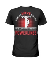 INSANELY IN LOVE WITH A GUY WHO JUST HAPPENS Ladies T-Shirt thumbnail