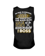 In Our Marriage He's The Roofer Unisex Tank tile