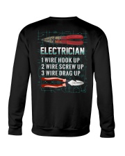 Electrician Wire 1 2 3 Crewneck Sweatshirt thumbnail