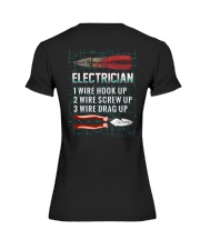 Electrician Wire 1 2 3 Premium Fit Ladies Tee thumbnail