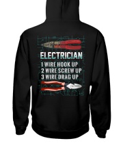 Electrician Wire 1 2 3 Hooded Sweatshirt thumbnail