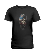 Welder Woman Skull Ladies T-Shirt thumbnail