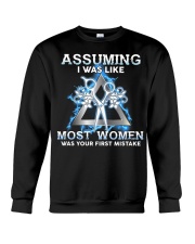 Assuming I Was Like Most Women Hair Stylist Crewneck Sweatshirt thumbnail