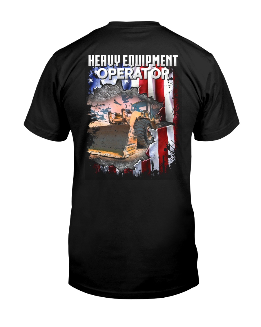 Heavy Equipment Operator Flag Classic T-Shirt