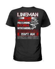 Lineman Ninja Official Job Shirt Ladies T-Shirt thumbnail