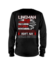 Lineman Ninja Official Job Shirt Long Sleeve Tee thumbnail