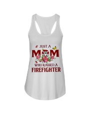 Just A Mom Who Raised A Firefighter Ladies Flowy Tank thumbnail