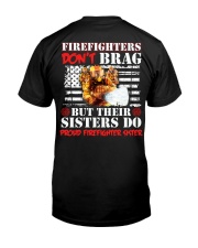 Proud Firefighter Sister Firefighter Don't Brag Premium Fit Mens Tee thumbnail