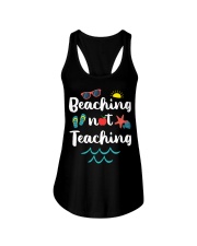 Beaching Not Teaching Ladies Flowy Tank tile