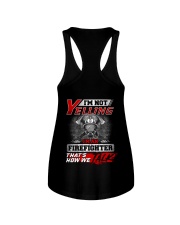 I'm Not Yelling I'm An Firefighter That's How We Ladies Flowy Tank thumbnail