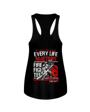 Firefighter Every Life Matters Ladies Flowy Tank thumbnail