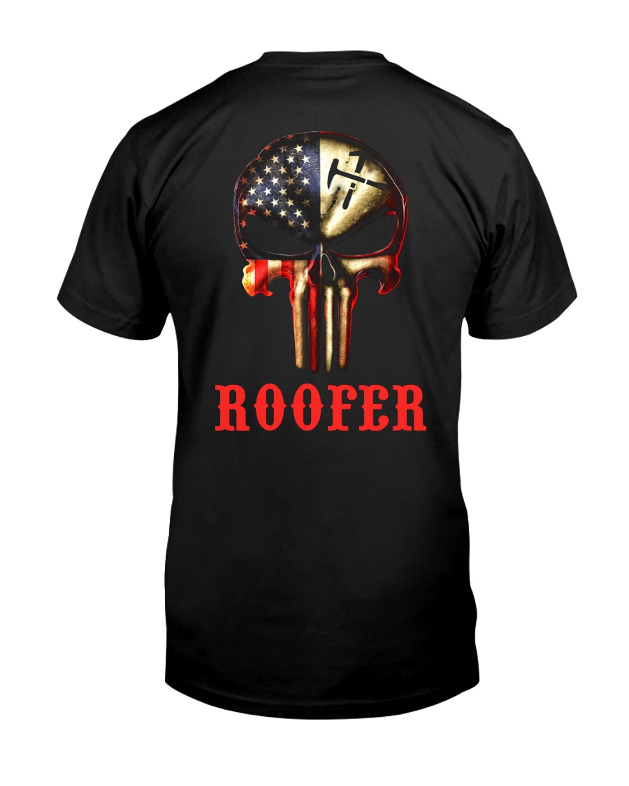 Roofer Skull Classic T-Shirt
