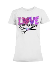 Love Is In The Hair Premium Fit Ladies Tee tile