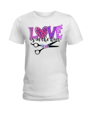 Love Is In The Hair Ladies T-Shirt tile