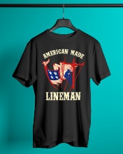 American Made Lineman Classic T-Shirt lifestyle-mens-crewneck-front-3