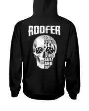 Roofer Because I'm Far Too Sexy To Wear Suit Hooded Sweatshirt thumbnail