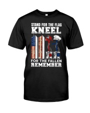 Stand for the flag Kneel for the fallen Remember Premium Fit Mens Tee thumbnail