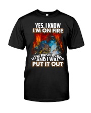 Welder I'm On Fire Classic T-Shirt front