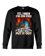 Welder I'm On Fire Crewneck Sweatshirt thumbnail