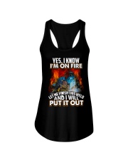 Welder I'm On Fire Ladies Flowy Tank thumbnail