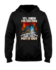 Welder I'm On Fire Hooded Sweatshirt thumbnail