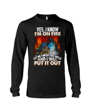 Welder I'm On Fire Long Sleeve Tee thumbnail