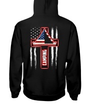 Camping Cross Flag Hooded Sweatshirt thumbnail