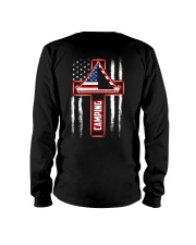 Camping Cross Flag Long Sleeve Tee thumbnail