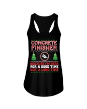 Concrete Finisher Here For A Good Time Ladies Flowy Tank thumbnail