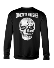 Concrete Finisher Because I'm Far Too Sexy To Wear Crewneck Sweatshirt thumbnail