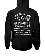 Fall In Love With A Concrete Finisher Hooded Sweatshirt thumbnail