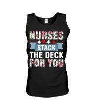 Nurses Stack The Deck For You Unisex Tank thumbnail