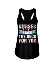 Nurses Stack The Deck For You Ladies Flowy Tank thumbnail