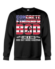 Concrete Finisher Bod Like A Dad Crewneck Sweatshirt thumbnail