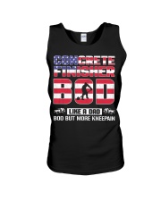Concrete Finisher Bod Like A Dad Unisex Tank thumbnail