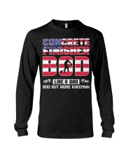 Concrete Finisher Bod Like A Dad Long Sleeve Tee thumbnail