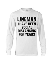 Lineman Social Distancing Long Sleeve Tee thumbnail
