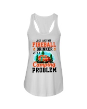 Just Another Fireball Drinker With A Camping Ladies Flowy Tank thumbnail