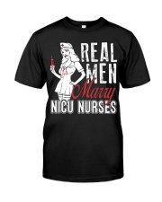 Real Men Marry Nicu Nurses Premium Fit Mens Tee thumbnail