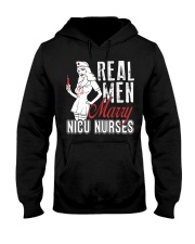 Real Men Marry Nicu Nurses Hooded Sweatshirt thumbnail