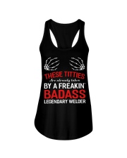 These Titties Are Already Taken By A Welder Ladies Flowy Tank thumbnail