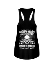 EveryBody's A Concrete Finisher Until The Real Ladies Flowy Tank tile