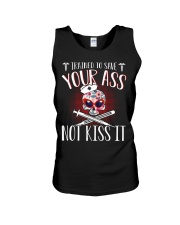 Trained To Save Your No Kiss It Unisex Tank tile