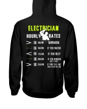 Electrician Hourly Rate Hooded Sweatshirt thumbnail
