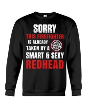 Sorry This Firefighter Is Already Taken By A Smart Crewneck Sweatshirt tile
