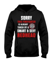 Sorry This Firefighter Is Already Taken By A Smart Hooded Sweatshirt tile