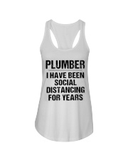 Plumber Social Distancing Ladies Flowy Tank thumbnail