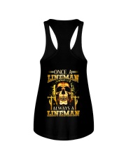 One A Lineman Always A Lineman Ladies Flowy Tank thumbnail